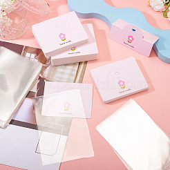 100 шт. прямоугольных прозрачных полипропиленовых целлофановых пакетов&nbsp;CDIS-TA0001-38A