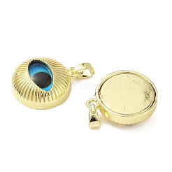 Латунь стекло кулоны&nbsp;KK-Z134-19G-02