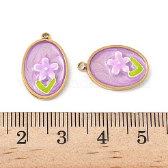 Подвески из нержавеющей стали 304 с эмалью&nbsp;STAS-U057-09G