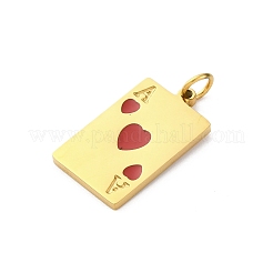 Подвески из нержавеющей стали 304 с эмалью&nbsp;LS-STAS-U049-04C-05G