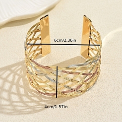 Полые железные браслеты-манжеты для женщин&nbsp;QS0453