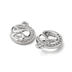 Латунные микро проложить кубического циркония подвески&nbsp;KK-H460-58P