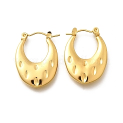 Серьги-кольца из нержавеющей стали 304 для женщин&nbsp;EJEW-L296-064G