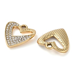 Подвески из сплава и страза&nbsp;PALLOY-P297-01G