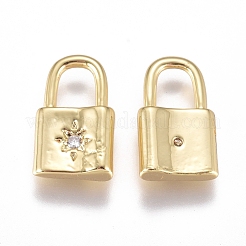 Латунные микро проложить кубического циркония подвески&nbsp;ZIRC-G168-37G