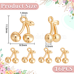 16 шт. Латунные подвески&nbsp;KK-UN0005-40