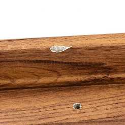 (Распродажа с дефектом: царапина) прямоугольная железная рамка для фотографий&nbsp;DIY-XCP0001-59