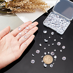 150 шт. 5 стильных заостренных подвески с кубическим цирконием&nbsp;ZIRC-PH0001-35