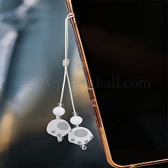 1 шт смола с нейлоновым шнуром мобильные аксессуары украшения&nbsp;HJEW-LP0002-13A