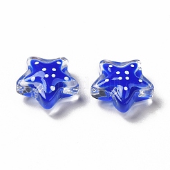 Прозрачные стеклянные бусины&nbsp;LAMP-M011-05H