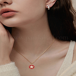 30шт 5 цвета сплава эмалевые подвески&nbsp;ENAM-LP0002-41