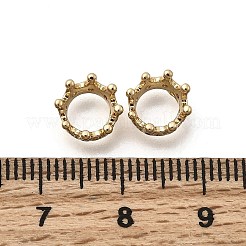 Латунь микропаве прозрачный кубический цирконий европейский бисер&nbsp;KK-Z126-25G