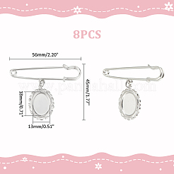 Наборы для самостоятельного изготовления брошей из хирургической нержавеющей стали 316&nbsp;JEWB-AB00025