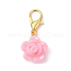 Цветочные акриловые подвесные украшения&nbsp;HJEW-JM04013-01