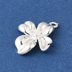 Цветок стойки обшивки латунь микро проложить Цирконом подвески&nbsp;KK-S399-04C