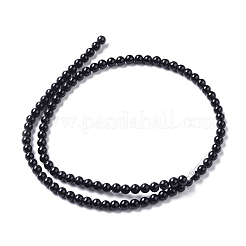 Нити натуральных бусин из оникса&nbsp;G-I261-B02-4mm