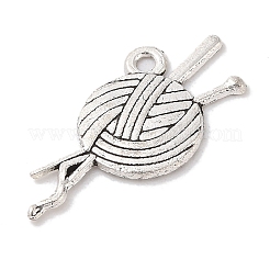 Пряжа тибетский стиль сплава цинка подвески&nbsp;TIBEP-R334-174AS-RS