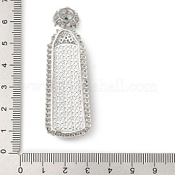 Подвески из окрашенного натурального зеленого халцедона&nbsp;G-S001-05P