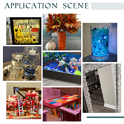 510шт 9 стиля прозрачные акриловые бусины&nbsp;OACR-GA0001-07