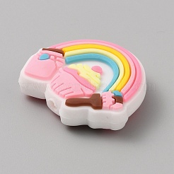 Пластиковые бусины пвх&nbsp;KY-WH0421-143H