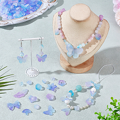 200 г прозрачных акриловых бусин&nbsp;OACR-NB0001-53C