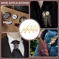 90 шт. 9 стиля железных булавок сзади&nbsp;IFIN-PH0001-38