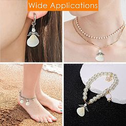 50шт 10 стиля подвески из ракушек и сплавов&nbsp;PALLOY-CJ00044