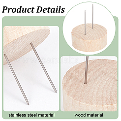 Деревянная подставка для куклы&nbsp;WOOD-WH0131-20A