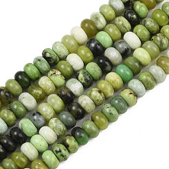 Природные серпантину нитей бисера&nbsp;G-L647-D09-4x6mm