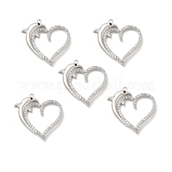 Латунные микро проложить кубического циркония подвески&nbsp;KK-E068-VB187