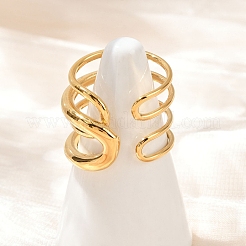 Кольца-манжеты из нержавеющей стали 304&nbsp;RJEW-P153-05G