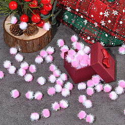 100шт полиэстеровый помпон-шар&nbsp;DIY-SC0031-43A