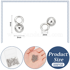 200 шт. подвески из нержавеющей стали 201&nbsp;STAS-UN0061-18