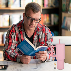 Плоские круглые подвески из эмалевого сплава с буквами&nbsp;AJEW-AB00184-22