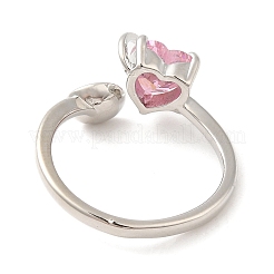 Латунь с кубическим цирконием&nbsp;LS-KK-E055-01P-02