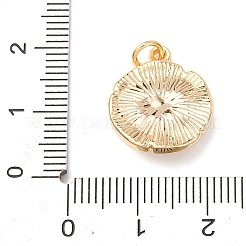 Подвески из латуни и натурального тигрового глаза&nbsp;KK-A279-12G