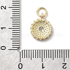 Латунные микро проложить кубического циркония подвески&nbsp;KK-A278-09G-02