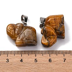 Природных тигровый глаз подвески&nbsp;G-B127-05P-06