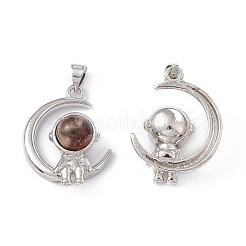 Подвески из натурального лодолитового кварца&nbsp;KK-A173-18P-01