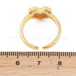 Открытые кольца-манжеты из нержавеющей стали 304 с микропаве из кубического циркония&nbsp;LS-RJEW-P175-03G