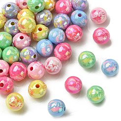 50 шт. Покрытие акриловыми бусинами&nbsp;OACR-CJ0002-18