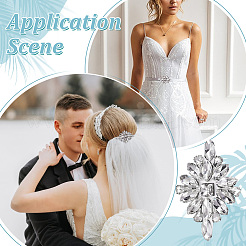 Цветок из стразов&nbsp;FIND-FG0004-97B