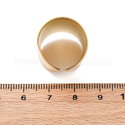 Кольца-манжеты из нержавеющей стали 304 для женщин&nbsp;RJEW-F175-02G-01