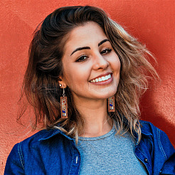 Набор для изготовления геометрических сережек своими руками&nbsp;DIY-TA0005-94