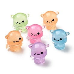 Хэллоуин светящееся украшение демона из смолы&nbsp;RESI-G070-02M