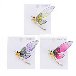 Брошь в виде стрекозы JEWB-N007-021-FF