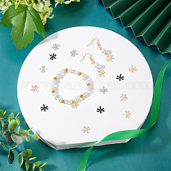 40 шт. 4-х цветные подвески из нержавеющей стали 304&nbsp;STAS-DC0009-80