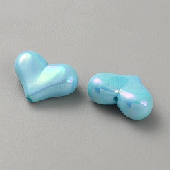 10 шт. Непрозрачные акриловые бусины&nbsp;SACR-WH0008-020I