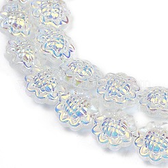 Гальванические стеклянные бусины&nbsp;GLAA-S387-01H