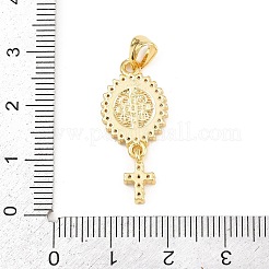 Латунные микро проложить кубического циркония подвески&nbsp;KK-C159-01G